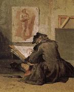Jean Baptiste Simeon Chardin People are painting Spain oil painting artist